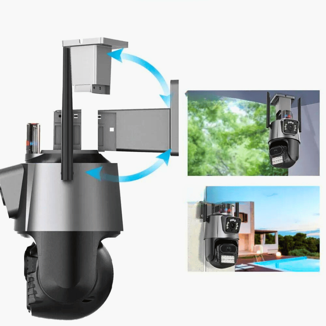 DUPLA WI-FI UHD KAMERA