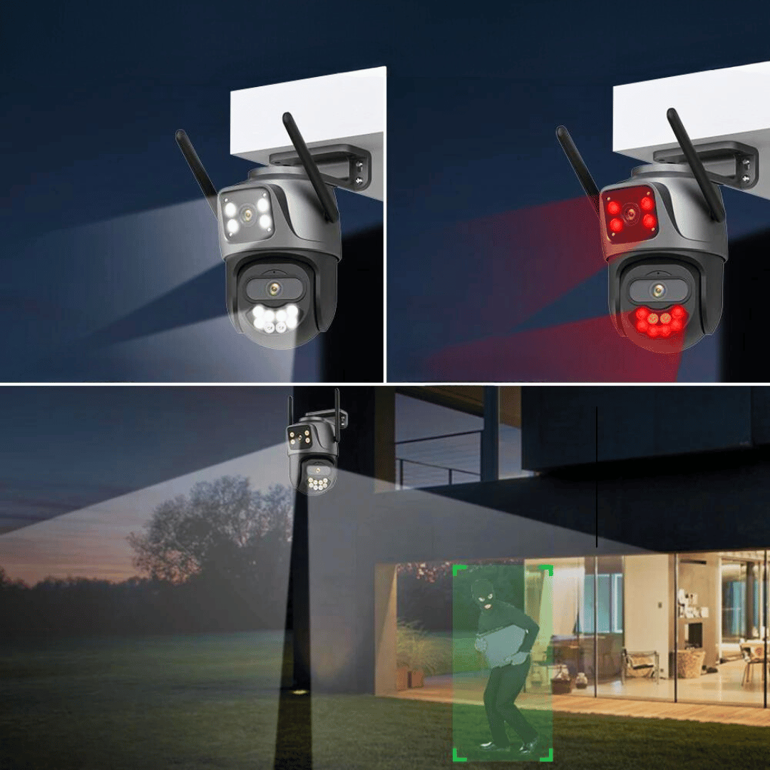 DUPLA WI-FI UHD KAMERA